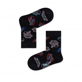 чорапи,детски,чорапи,happy,socks,rolling,stones,midnight,ramble,socks,multicolor,(black)