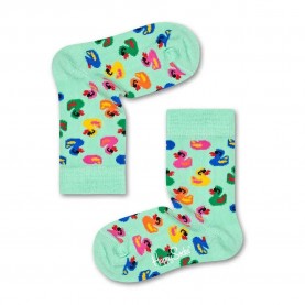 чорапи,детски,чорапи,happy,socks,rubber,duck,socks,multicolor,(green)