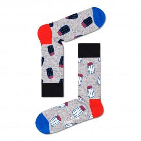 чорапи,мъжки,чорапи,happy,socks,salt,&,pepper,long,socks,multicolor,(grey)