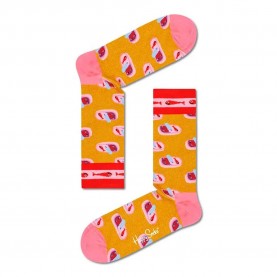 чорапи,мъжки,чорапи,happy,socks,sardines,in,a,tin,long,socks,multicolor,(yellow)