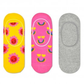 чорапи,мъжки,чорапи,happy,socks,smiling,face,liner,long,socks,3,pairs,multicolor