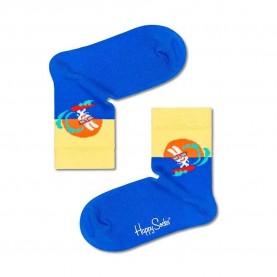 чорапи,детски,чорапи,happy,socks,surfing,bunny,socks,multicolor,(blue)