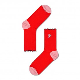 чорапи,мъжки,чорапи,happy,socks,violet,ankle,crew,long,socks,multicolor,(red)