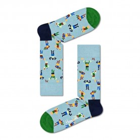 чорапи,мъжки,чорапи,happy,socks,work,it,long,socks,multicolor,(blue)