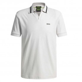 BOSS Palle Ta10267105 short sleeve polo - White (Light / Pastel Grey 054) мъжки,блузи,с,яка,boss,palle,ta10267105,short,sleeve,polo,white,(light,pastel,grey,054)