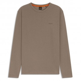 тениска,мъжки,тениски,дамски,тениски,boss,tempesto,long,sleeve,t,shirt,brown,(open,green,346)