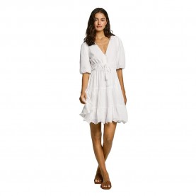 рокля,дамски,поли,и,рокли,pepe,jeans,day,dress,refurbished,mousse,white,(white)