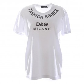 тениска,дамски,тениски,dolce,&,gabbana,741817,short,sleeve,t,shirt,white