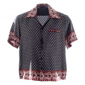риза,с,къс,ръкав,мъжки,ризи,dolce,&,gabbana,742124,short,sleeve,shirt,black