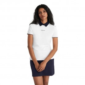 Calvin klein golf Brooke Woman Short Sleeve Polo - White (White) дамски,блузи,с,яка,мъжки,блузи,с,яка,calvin,klein,golf,brooke,woman,short,sleeve,polo,white,(white)