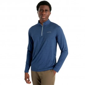 блуза,мъжки,пуловери,calvin,klein,golf,newport,half,zip,sweatshirt,blue,(navy,marl)