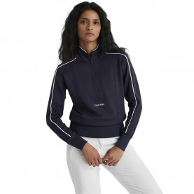 блуза,дамски,блузи,calvin,klein,golf,quinta,quarter,woman,half,zip,sweatshirt,blue,(navy)