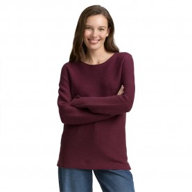 блуза,дамски,пуловери,дамски,плетени,дрехи,tom,tailor,ottoman,sweater,bordeaux,red