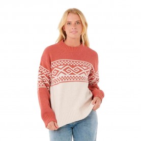 блуза,дамски,пуловери,дамски,плетени,дрехи,rip,curl,cosmic,kiss,sweater,orange,(brick)