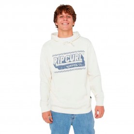 Суичър Rip curl Down The Line hoodie - White (Bone) суичър,мъжки,пуловери,rip,curl,down,the,line,hoodie,white,(bone)