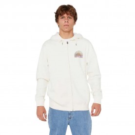 Блуза Rip curl Grateful Shred Zip full zip sweatshirt - White (Bone) блуза,мъжки,пуловери,rip,curl,grateful,shred,zip,full,zip,sweatshirt,white,(bone)