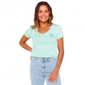 тениска,дамски,тениски,rip,curl,heart,short,sleeve,v,neck,t,shirt,light,aqua,(green)