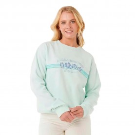 блуза,дамски,блузи,rip,curl,keepsakes,relaxed,crew,sweatshirt,green,(washed,aqua)