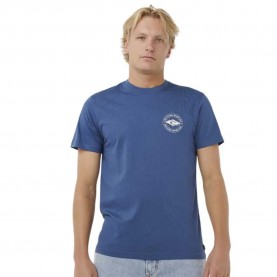 тениска,мъжки,тениски,rip,curl,staple,short,sleeve,t,shirt,blue,(light,navy)