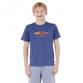 Тениска Rip curl Surf Revival Logo short sleeve T-shirt - Light Navy (Blue) тениска,детски,тениски,rip,curl,surf,revival,logo,short,sleeve,t,shirt,light,navy,(blue)