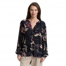дамски,блузи,дамски,ризи,tom,tailor,1047584,blouse,big,flower,design,(black)