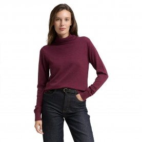 блуза,дамски,пуловери,дамски,плетени,дрехи,tom,tailor,1047675,high,neck,sweater,bordeaux,red
