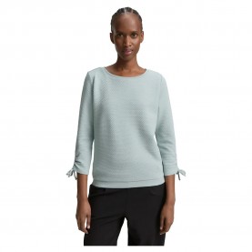 блуза,дамски,блузи,tom,tailor,1047227,sweatshirt,grey,(silver,cloud,blue)