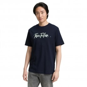 Тениска Tom tailor 1047773 short sleeve T-shirt - Blue (Sky Captain Blue) тениска,мъжки,тениски,tom,tailor,1047773,short,sleeve,t,shirt,blue,(sky,captain,blue)