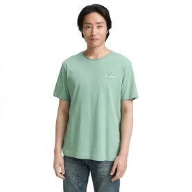 Тениска Tom tailor 1047774 short sleeve T-shirt - Green (Dust Green) тениска,мъжки,тениски,tom,tailor,1047774,short,sleeve,t,shirt,green,(dust,green)