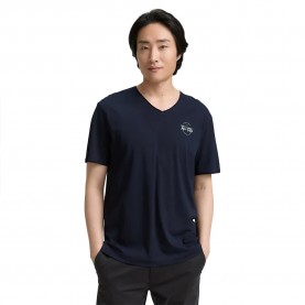 Тениска Tom tailor 1047775 short sleeve T-shirt - Blue (Sky Captain Blue) тениска,мъжки,тениски,tom,tailor,1047775,short,sleeve,t,shirt,blue,(sky,captain,blue)