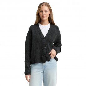 жилетка,дамски,пуловери,дамски,плетени,дрехи,tom,tailor,1048350,cardigan,shale,grey,melange