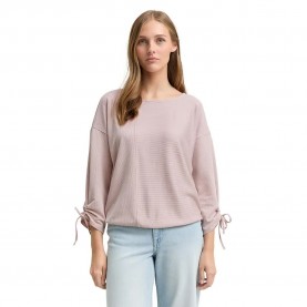 тениска,дамски,тениски,tom,tailor,structured,stripe,t,shirt,small,dusty,rose,white,stripe,(pink)