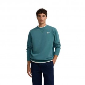 Блуза Silbon Athletic Dept sweatshirt - Blue (Petroleum) блуза,мъжки,пуловери,silbon,athletic,dept,sweatshirt,blue,(petroleum)