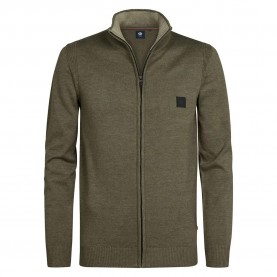 блуза,мъжки,пуловери,petrol,industries,m,3050,kwc202,full,zip,sweater,mossy,stone,(green)