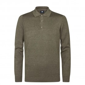 мъжки,блузи,с,яка,petrol,industries,m,3050,kwc204,long,sleeve,polo,mossy,stone,(green)