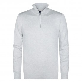 блуза,мъжки,пуловери,petrol,industries,m,3050,kwc207,half,zip,sweater,antique,white,melee,(white)