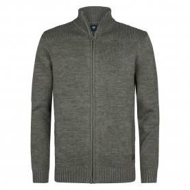 блуза,мъжки,пуловери,petrol,industries,m,3050,kwc216,full,zip,sweater,mossy,stone,(grey)