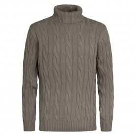 блуза,мъжки,пуловери,petrol,industries,m,3050,kwc251,high,neck,sweater,grey,(mossy,stone)