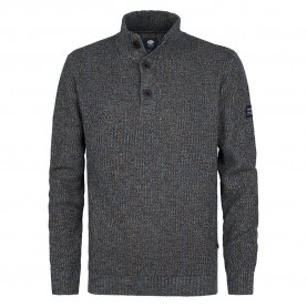 блуза,мъжки,пуловери,petrol,industries,m,3050,kwc270,half,zip,sweater,indie,blue,(grey)