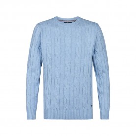 блуза,мъжки,пуловери,petrol,industries,m,3050,kwr220,sweater,blue,(pale,blue)