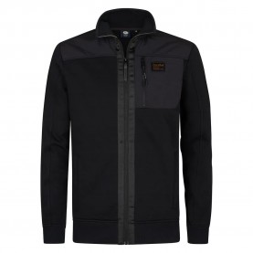 блуза,мъжки,пуловери,petrol,industries,m,3050,swc323,full,zip,sweatshirt,black,(deep,black)