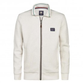 блуза,мъжки,пуловери,petrol,industries,m,3050,swc343,full,zip,sweatshirt,antique,white,melee,(white)