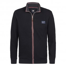 блуза,мъжки,пуловери,petrol,industries,m,3050,swc343,full,zip,sweatshirt,deep,black,(black)