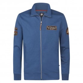 блуза,мъжки,пуловери,petrol,industries,m,3050,swc376,full,zip,sweatshirt,dark,denim,(blue)