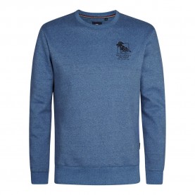 блуза,мъжки,пуловери,petrol,industries,m,3050,swr309,sweatshirt,indie,blue,(blue)
