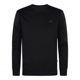 блуза,мъжки,пуловери,petrol,industries,m,3050,swr322,sweatshirt,black,(deep,black)