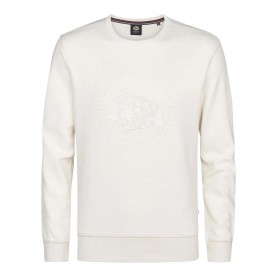 блуза,мъжки,пуловери,petrol,industries,m,3050,swr342,sweatshirt,beige,(seashell)