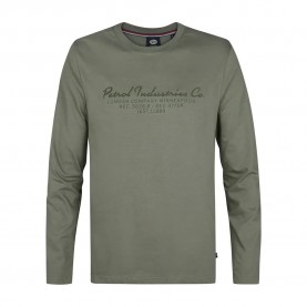 тениска,мъжки,тениски,petrol,industries,m,3050,tlr604,long,sleeve,t,shirt,mossy,stone,(green)