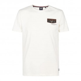 тениска,мъжки,тениски,petrol,industries,m,3050,tsr607,short,sleeve,t,shirt,white,(seashell)