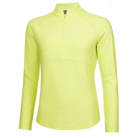 блуза,дамски,блузи,green,lamb,meredith,spot,zip,neck,woman,sweatshirt,yellow,(soft,lime)